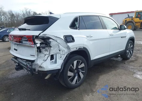 2024 Volkswagen Atlas Cross Sport 2.0T Se W/Technology из США, поврежденный, VIN 1V2KE2CA2RC226156